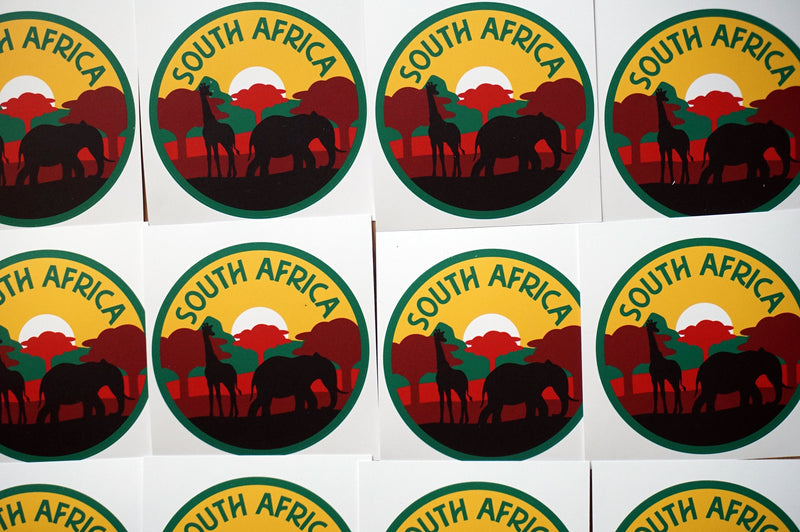 South Africa Vinyl Sticker