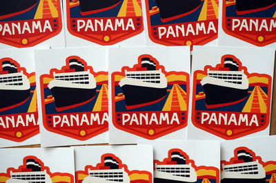 Panama Vinyl Sticker