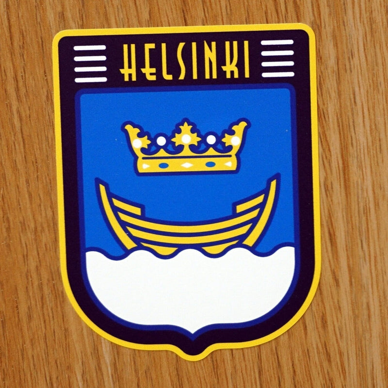 Helsinki Finland Vinyl Sticker