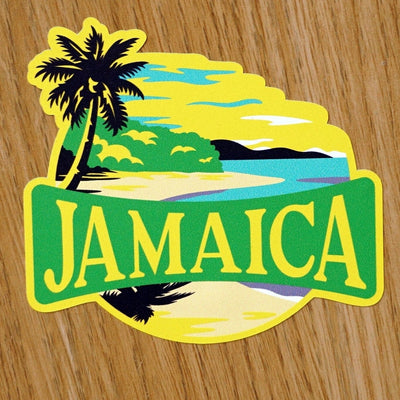Jamaica Vinyl Sticker