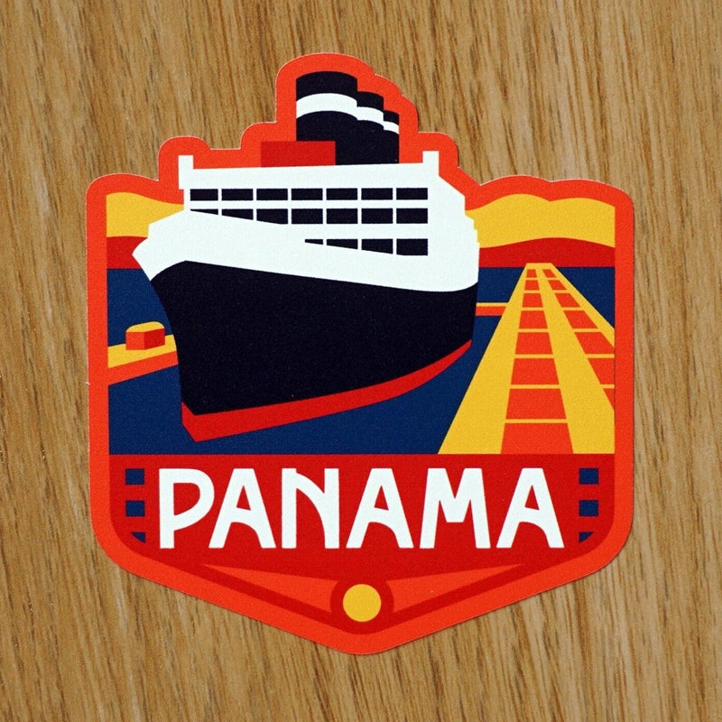 Panama Vinyl Sticker