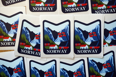 Norway Vinyl Sticker