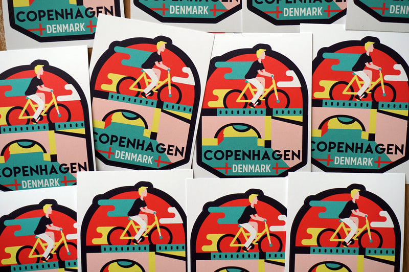 Copenhagen Vinyl Sticker