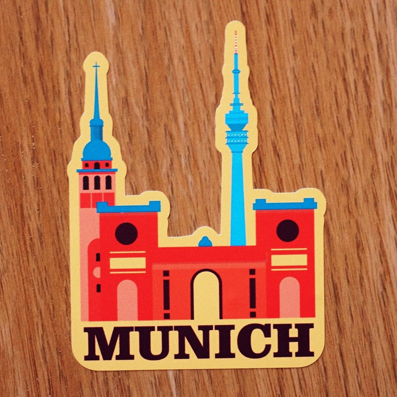 Munich Germany Vinyl Sticker