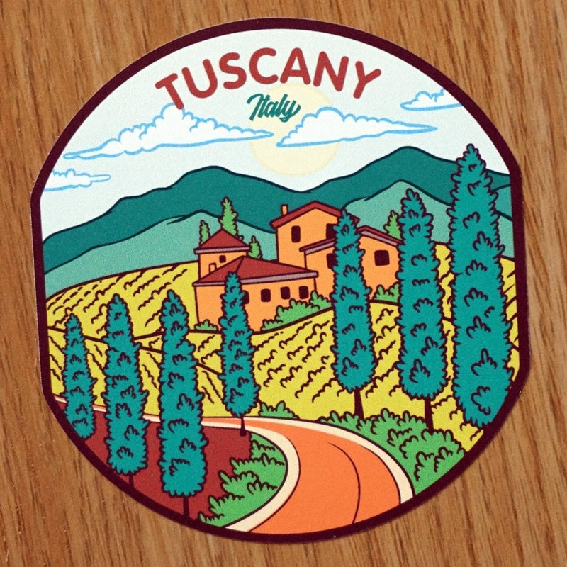 Tuscany Italy Vinyl Sticker