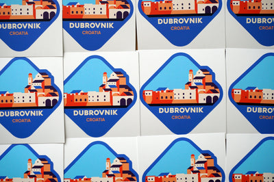 Dubrovnik Croatia Vinyl Sticker