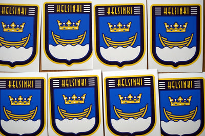 Helsinki Finland Vinyl Sticker