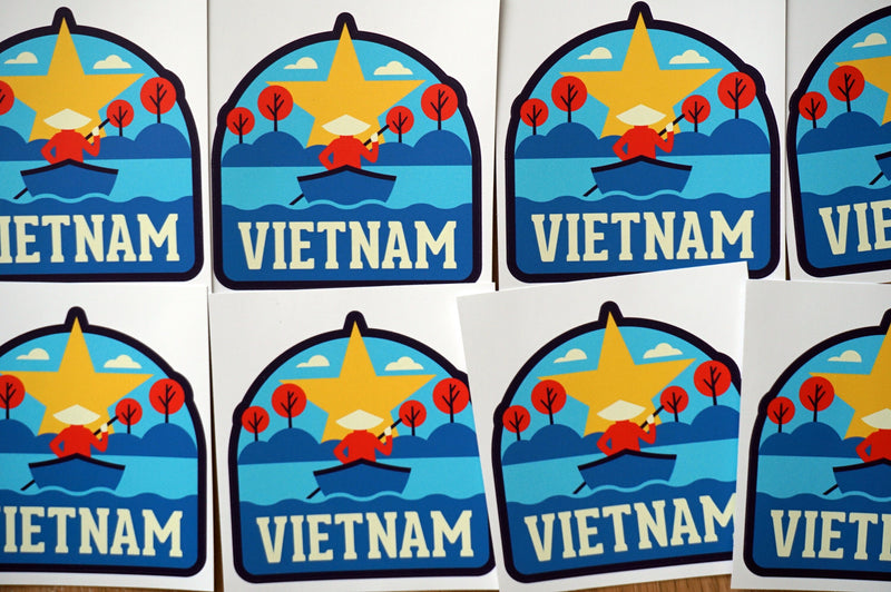 Vietnam Vinyl Sticker