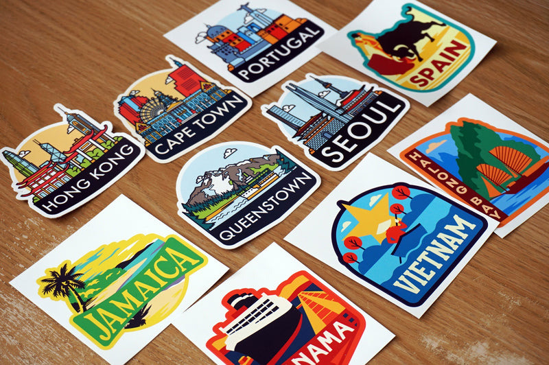 Hong Kong Vinyl Sticker