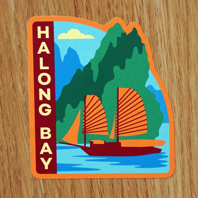 Halong Bay Vietnam Vinyl Sticker