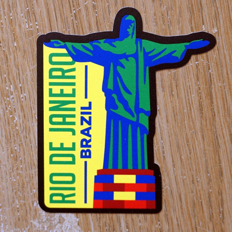 Rio de Janeiro, Brazil Vinyl Sticker