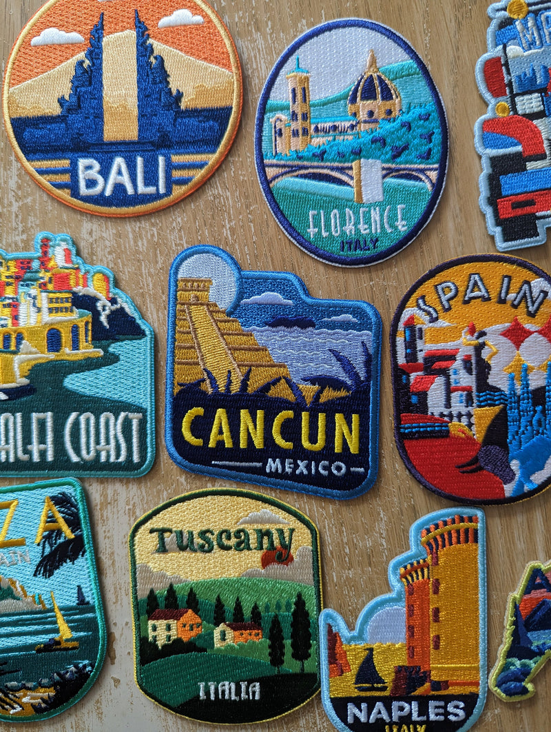 Amalfi Coast, Italy Patch