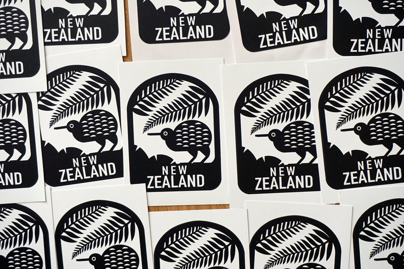 New Zealand Vinyl Sticker,