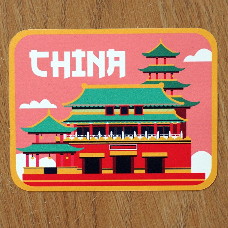 China Vinyl Sticker