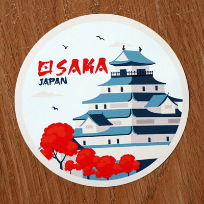 Osaka Japan Vinyl Sticker