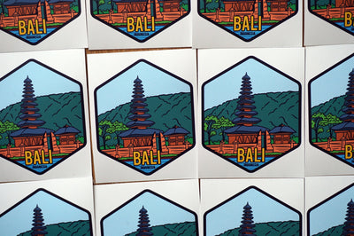 Bali Indonesia Vinyl Sticker