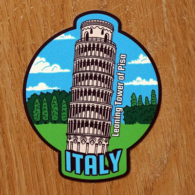 Pisa Italy Vinyl Sticker