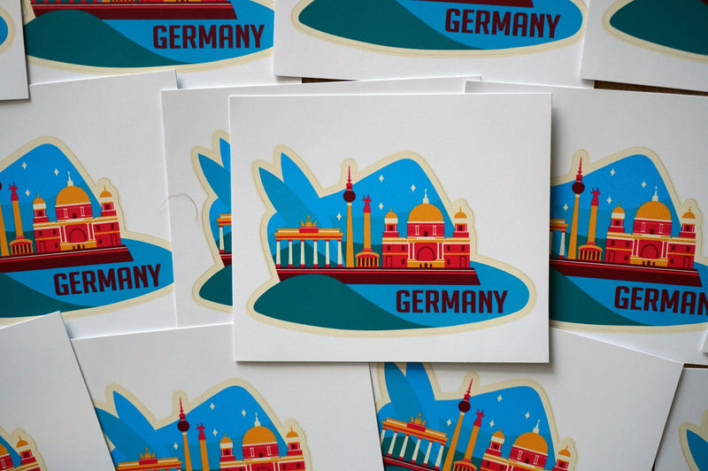 Germany Vinyl Sticker