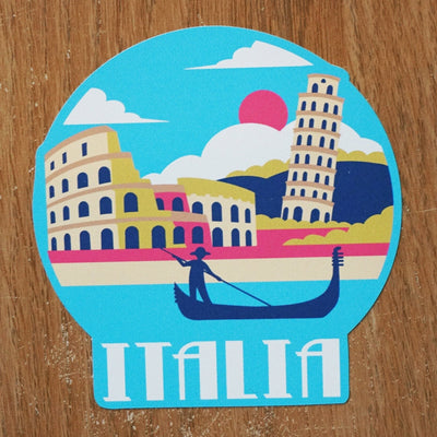 Italy Vinyl Sticker