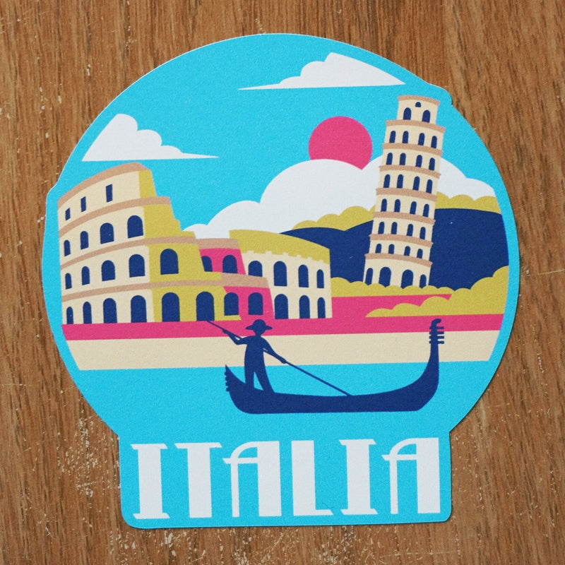 Italy Vinyl Sticker