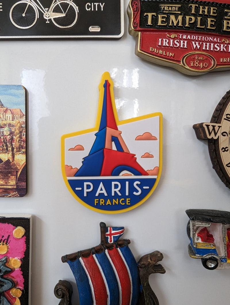 Paris France Fridge Magnet