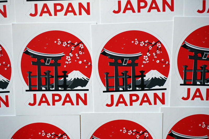 Japan Vinyl Sticker