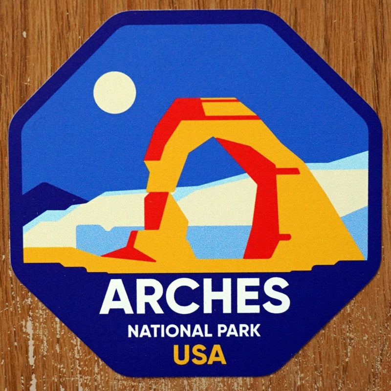 Arches National Park USA Vinyl Sticker