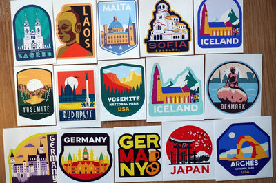 Yosemite National Park USA Vinyl Sticker