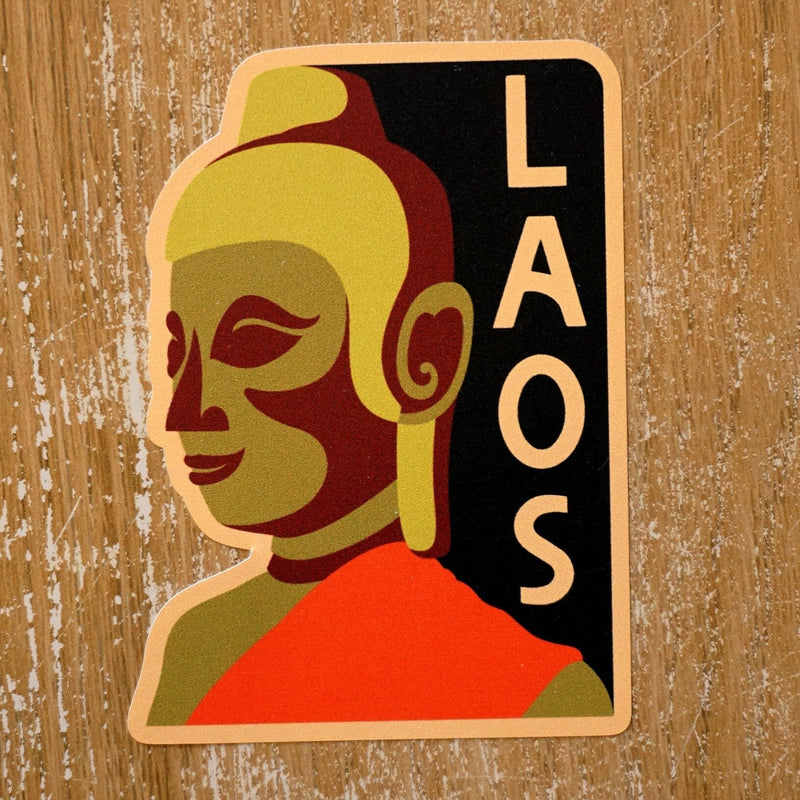 Laos Vinyl Sticker