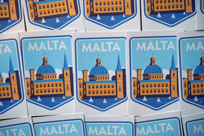 Malta Vinyl Sticker