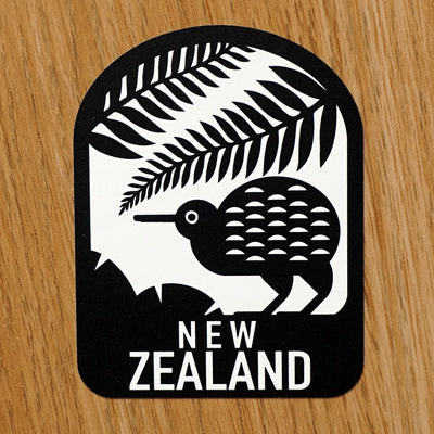New Zealand Vinyl Sticker,