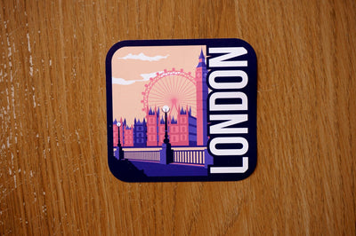 London England UK Vinyl Sticker