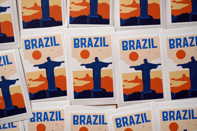 Brazil Vinyl Sticker