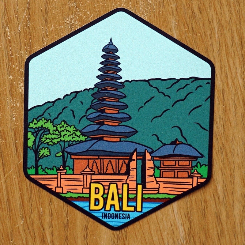 Bali Indonesia Vinyl Sticker