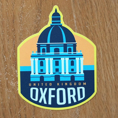 Oxford England Vinyl Sticker