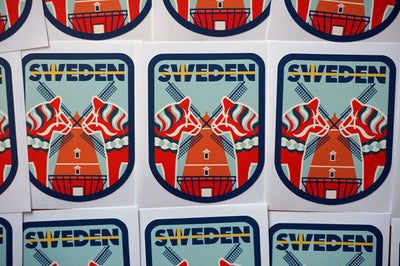 Sweden Vinyl Sticker
