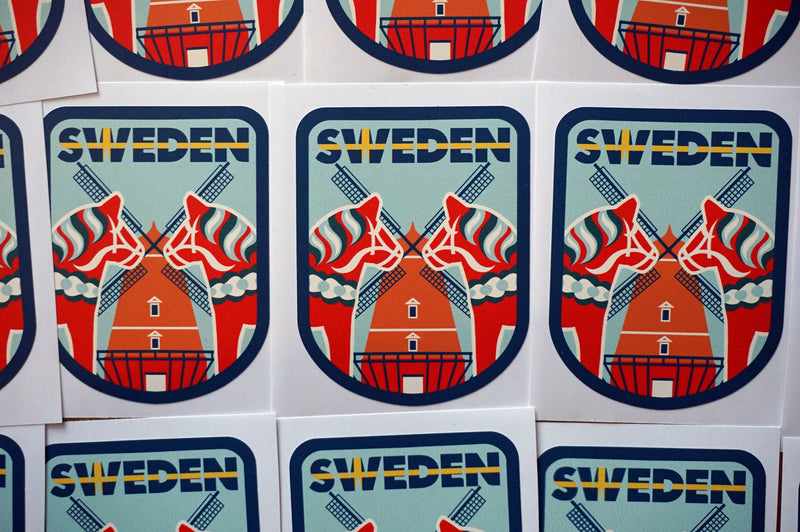 Sweden Vinyl Sticker