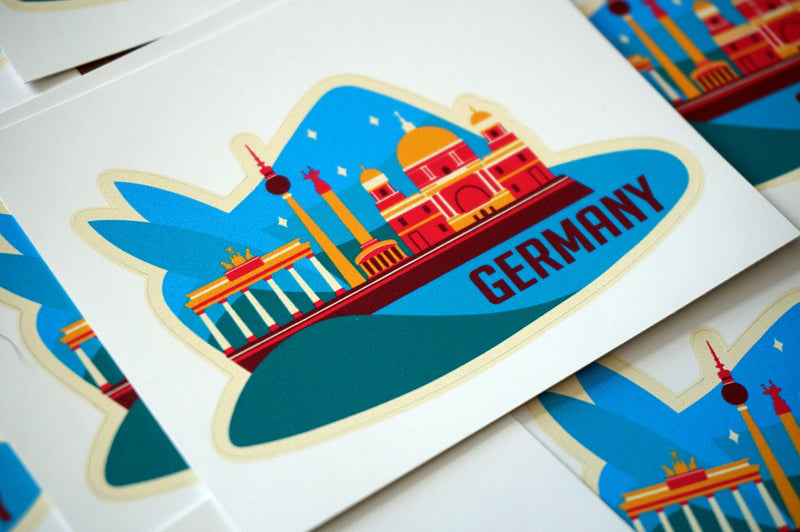 Germany Vinyl Sticker