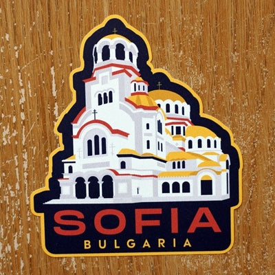 Sofia Bulgaria Vinyl Sticker