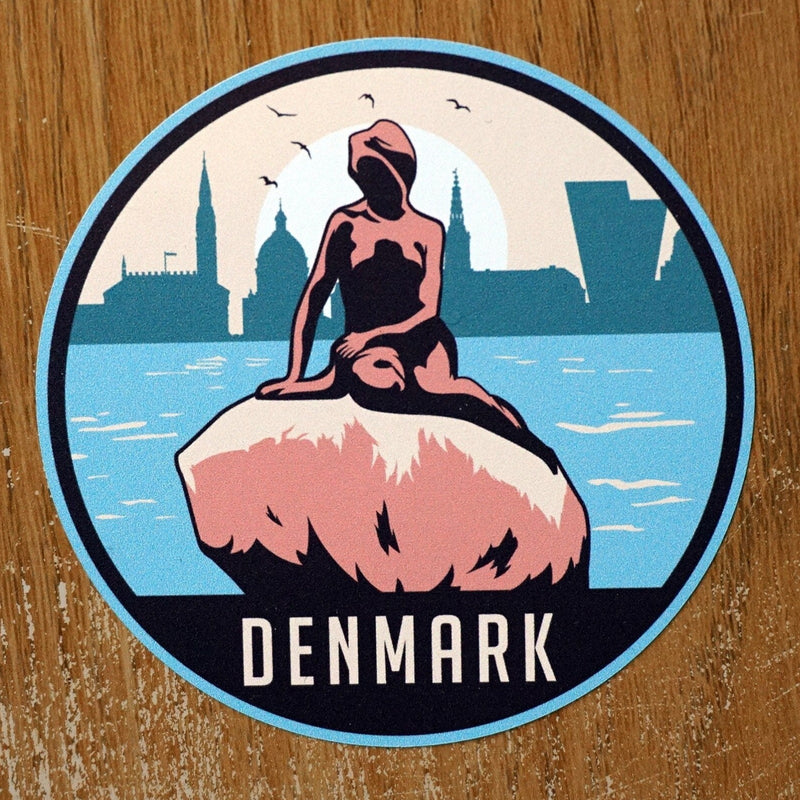 Denmark Vinyl Sticker
