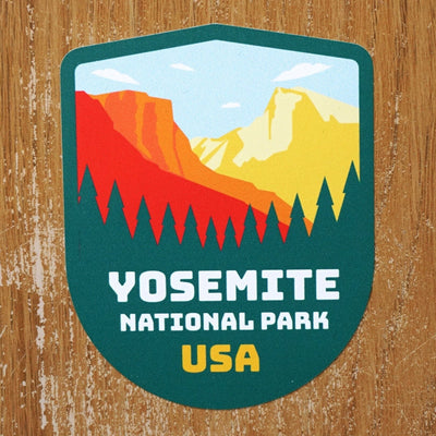 Yosemite National Park USA Vinyl Sticker
