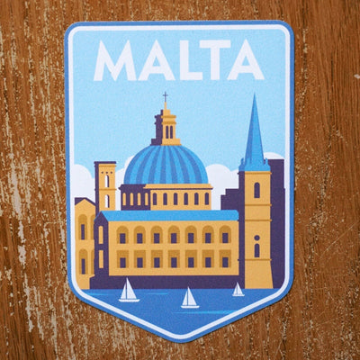 Malta Vinyl Sticker
