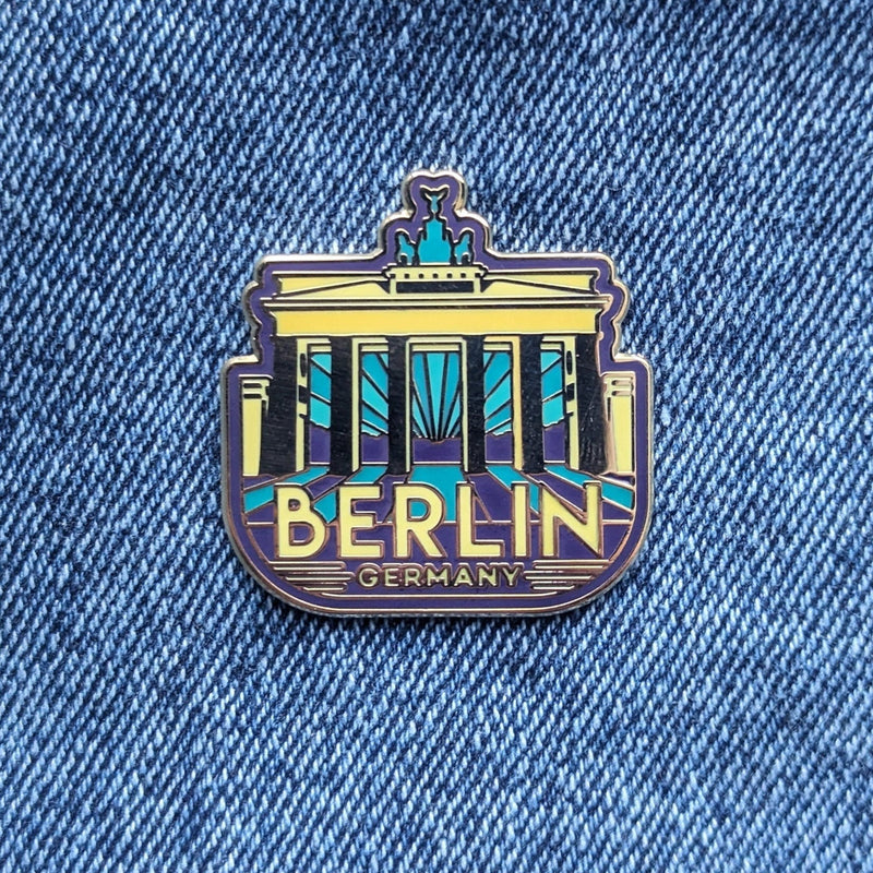 Berlin Germany Hard Enamel Pin