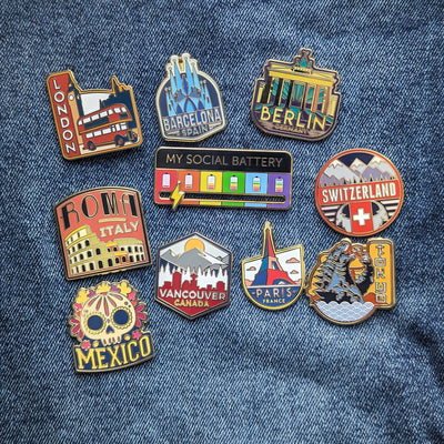 Vancouver Canada Hard Enamel Pin