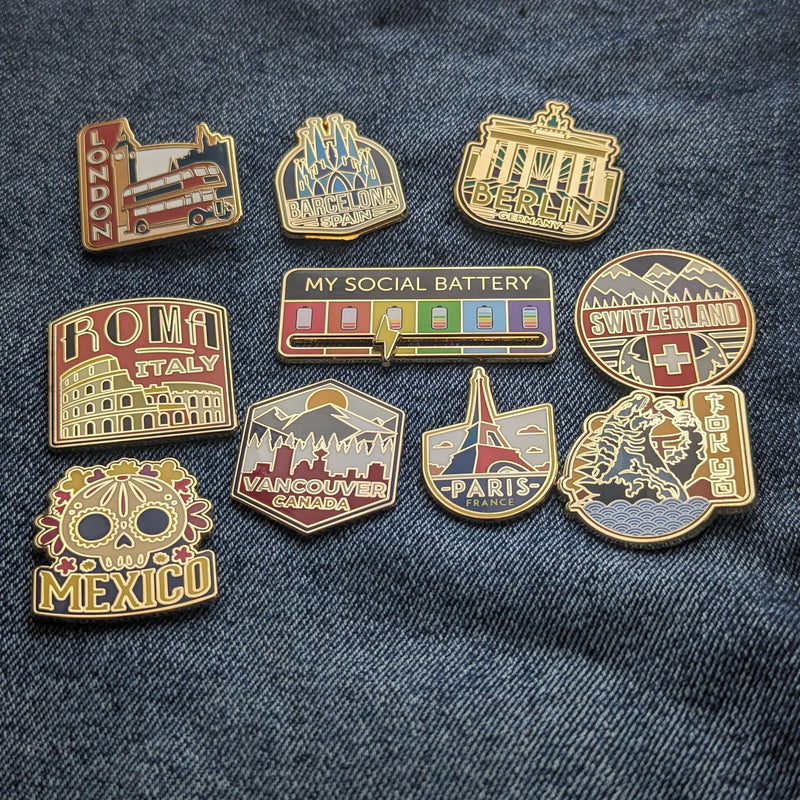 Venice Italy Hard Enamel Pin