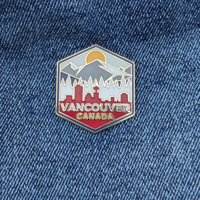 Vancouver Canada Hard Enamel Pin