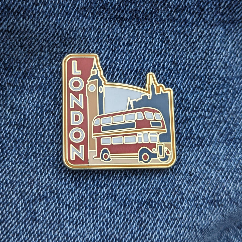 London England Hard Enamel Pin
